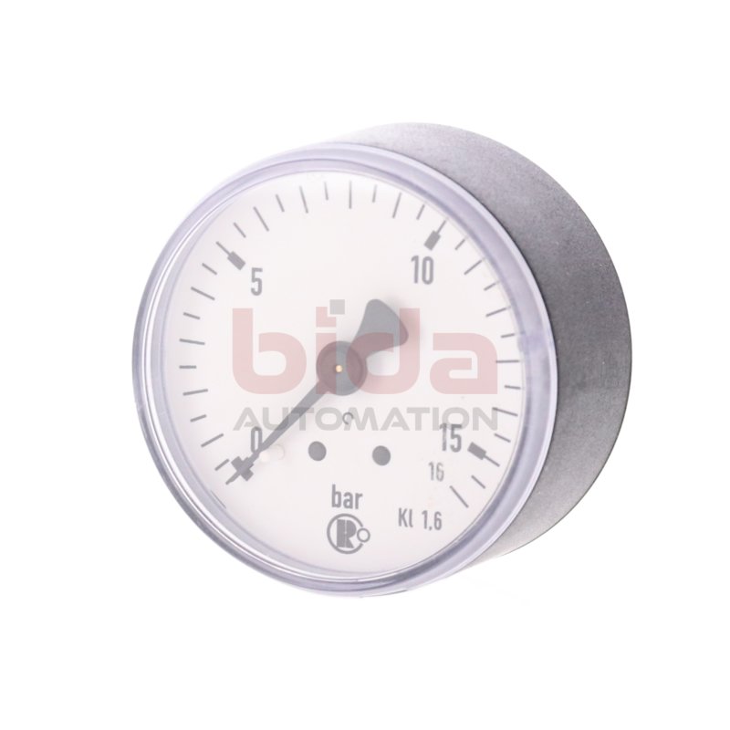 Riegler 207-K KL 1,6 0-16bar  Manometer Pressure gauge
