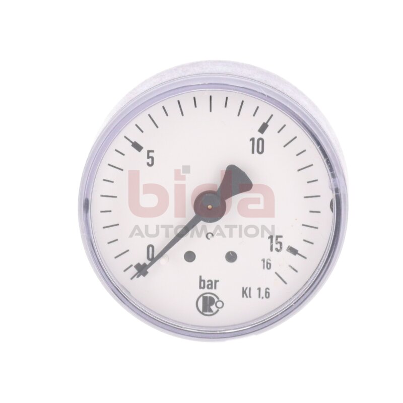 Riegler 207-K KL 1,6 0-16bar  Manometer Pressure gauge