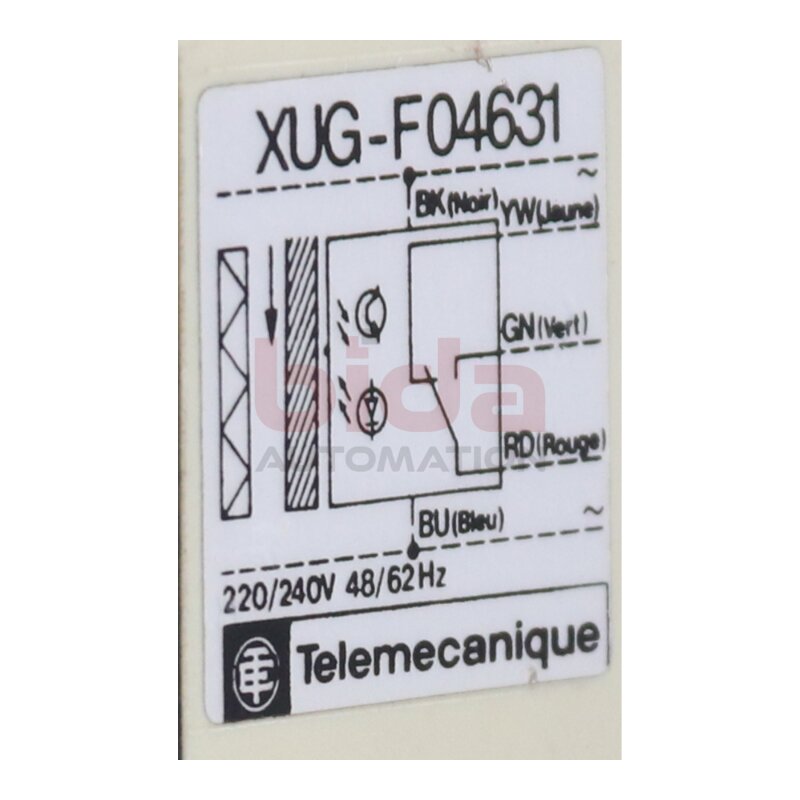 Telemecanique XUG-F04631 N&auml;hrungssensor Proximity Sensor  220-240 V 48-62Hz