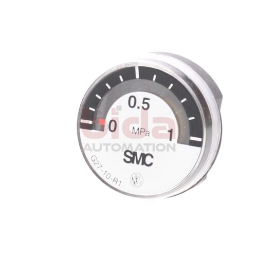 SMC G27-10-R1 Manometer Pressure gauge 0-1 bar