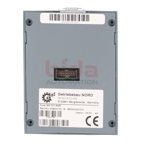 Getriebebau Nord SK TU1-PAR   Parameterbox