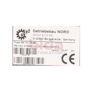 Getriebebau Nord SK TU1-PAR   Parameterbox
