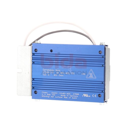 Getriebebau Nord SK BR4-400/100 Bremswiderstand Braking resistor 100W 848 VDC
