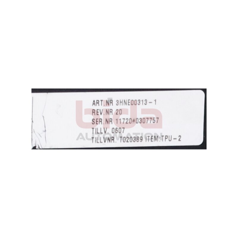 ABB 3HNE00313-1 Programierger&auml;t Programming device