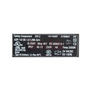Schmersal AZM 161SK-12/12RK-024 Verriegelungsschalter...