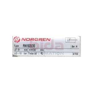 Norgren RM/920/30 Pneumatikzylinder Pneumatic Cylinder...