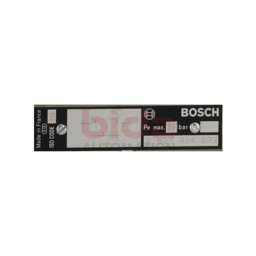 Bosch 0 820 024 602 Magnetventil Solenoid Valve 10bar