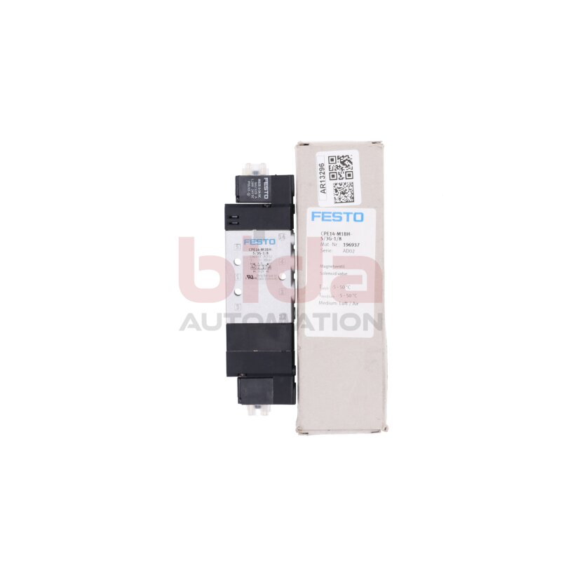 Festo CPE14-M1BH-5/3G-1/8 (196937) Magnetventil Solenoid Valve 3-8bar