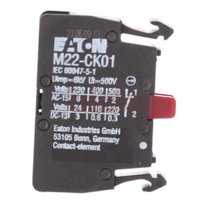 Eaton M22-CK01 Kontaktblock  Contact block 500V