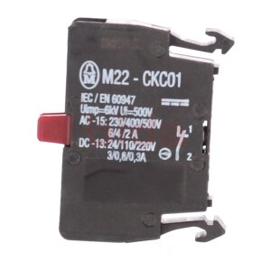 Eaton M22-CKC01 Kontaktblock  Contact block 500V