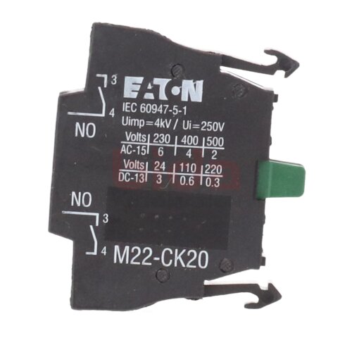 Eaton M22-CK20 Kontaktblock  Contact block 250V