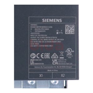 Siemens Sinamics 6SL3120-2TE21-8AD0 Double Motor Module...