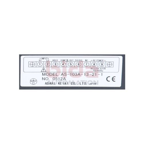 Asahi Keiki AS-103A-13-21-1 Digital Meter Relais Digital Meter Relay 220V