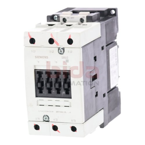 Siemens 3RT1044-1BB44 (3RT1044-1B..4) Leistungssch&uuml;tz Power Contactor 24V