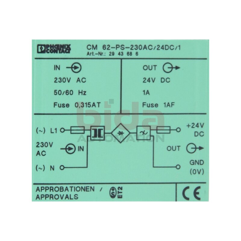 Phoenix CM 62-PS-230 Kompaktsteuerung Compact Control