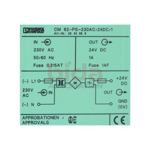 Phoenix CM 62-PS-230 Kompaktsteuerung Compact Control