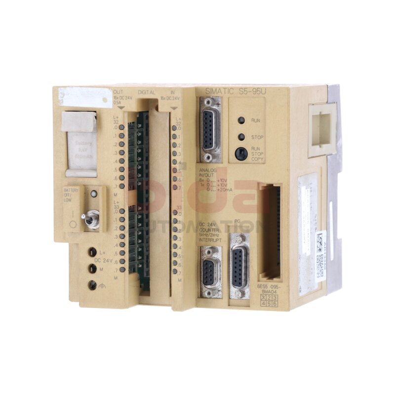 Siemens 6ES5 095-8MA04 / 6ES5095-8MA04 Kompaktger&auml;t Compact unit 24V