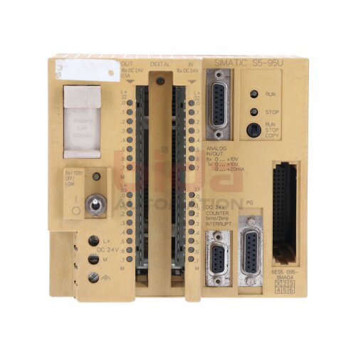 Siemens 6ES5 095-8MA04 / 6ES5095-8MA04 Kompaktger&auml;t Compact unit 24V