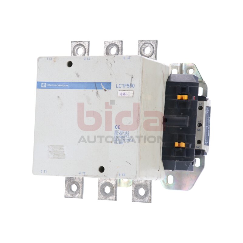 Telemecanique LC1 F 500 (LC1F500) Leistungssch&uuml;tz Power Contactor 600V 700A