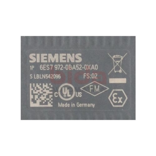 Siemens 6ES7 972-0BA52-0XA0 Anschlussstecker f&uuml;r Profibus Connector plug for Profibus
