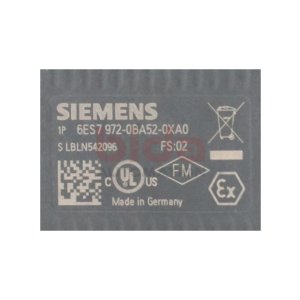 Siemens 6ES7 972-0BA52-0XA0 Anschlussstecker für...