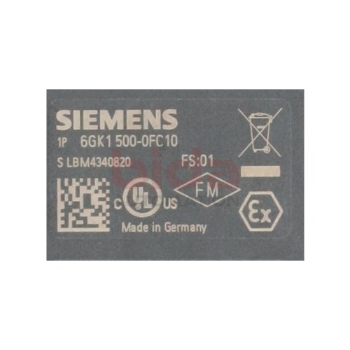 Siemens 6GK1 500-0FC10 Profibus-Stecker Profibus connector