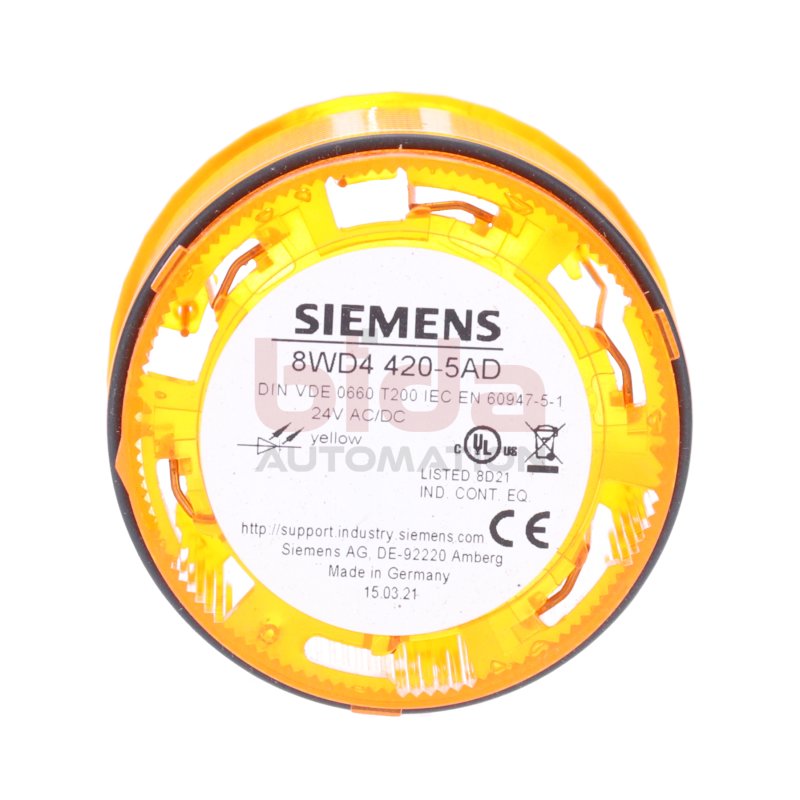 Siemens 8WD4 420-5AD Dauerlichtelement Permanent light element 24V