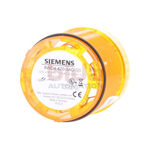 Siemens 8WD4 420-5AD Dauerlichtelement Permanent light element 24V