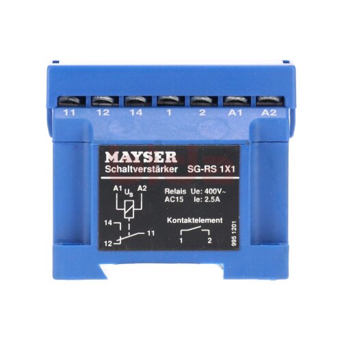 Mayser SG-RS 101 Relais Relay 24V