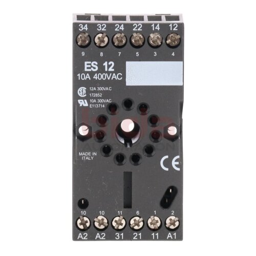 ABB ES 12 10A 400V AC Relaisockel relay socket
