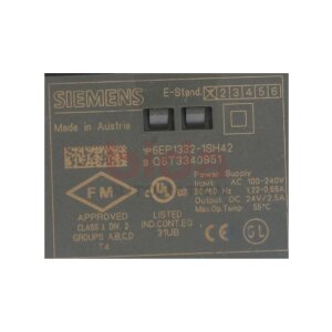 Siemens 6EP1332-1SH42 Stromversorgung Power Supply 24V 2,5A