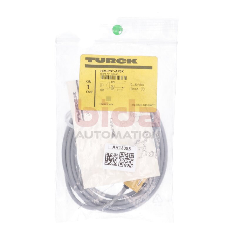 Turck BiM-PST-AP6X (46240) N&auml;hrungsschalter Proximity Switch  10-30VDC 120mA
