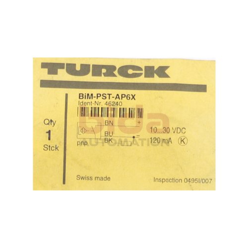 Turck BiM-PST-AP6X (46240) N&auml;hrungsschalter Proximity Switch  10-30VDC 120mA