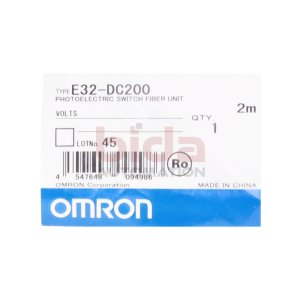 Omron E32-DC200 Lichtschranke Fasereinheit Photoelectric...