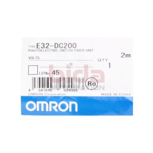 Omron E32-DC200 Lichtschranke Fasereinheit Photoelectric...