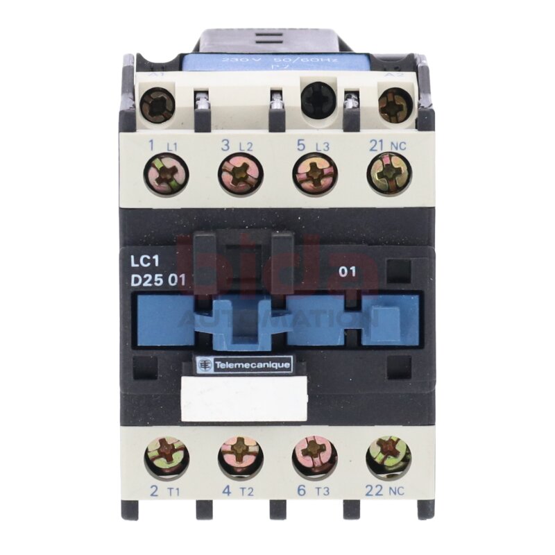 Telemecanique LC1 D25 01 Leistungssch&uuml;tz Power Contactor 750V 40A