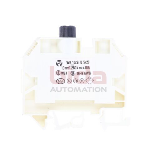 Wieland Bamberg WK 10/Si U 5x20 Reihenklemme Terminal Block 250V 10A