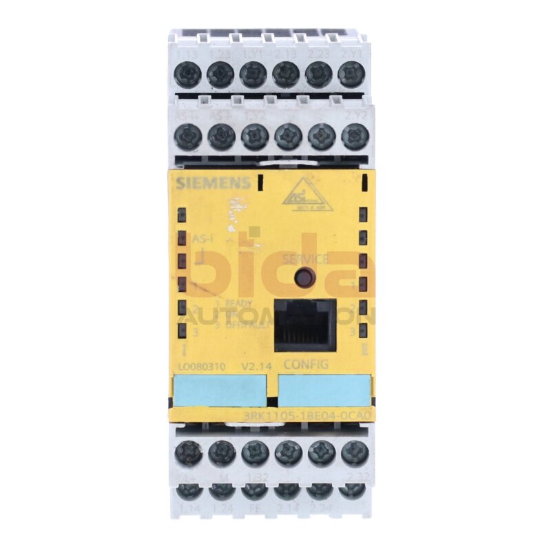 Siemens 3RK1105-1BE04-0CA0 Sicherheitsmonitor Safety monitor 300V 4A