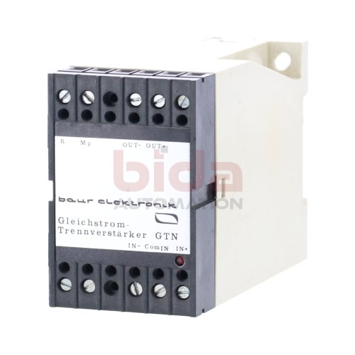 Baur elektronik GTN 45 Gleichstrom-Trennverst&auml;rker / DC isolation amplifier