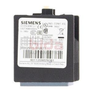 Siemens 3RH2911-1HA11 / 3RH2 911-1HA11 Hilfsschalter...