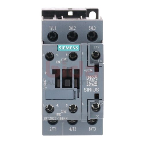 Siemens 3RT2027-1BB44 Leistungssch&uuml;tz Power Contactor 690V