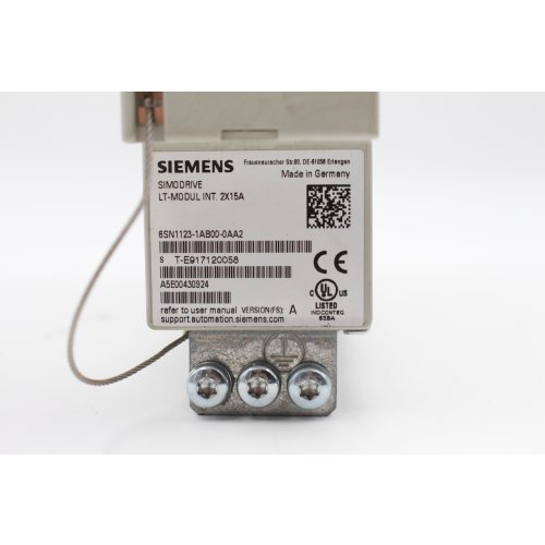 Siemens 6SN1123-1AB00-0AA2 Simodrive Leistungsmodul Power Module