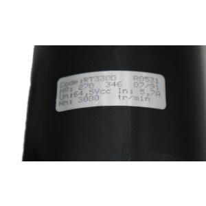 GEC Alsthom RT330D R0531 Servomotor Motor TBN206...