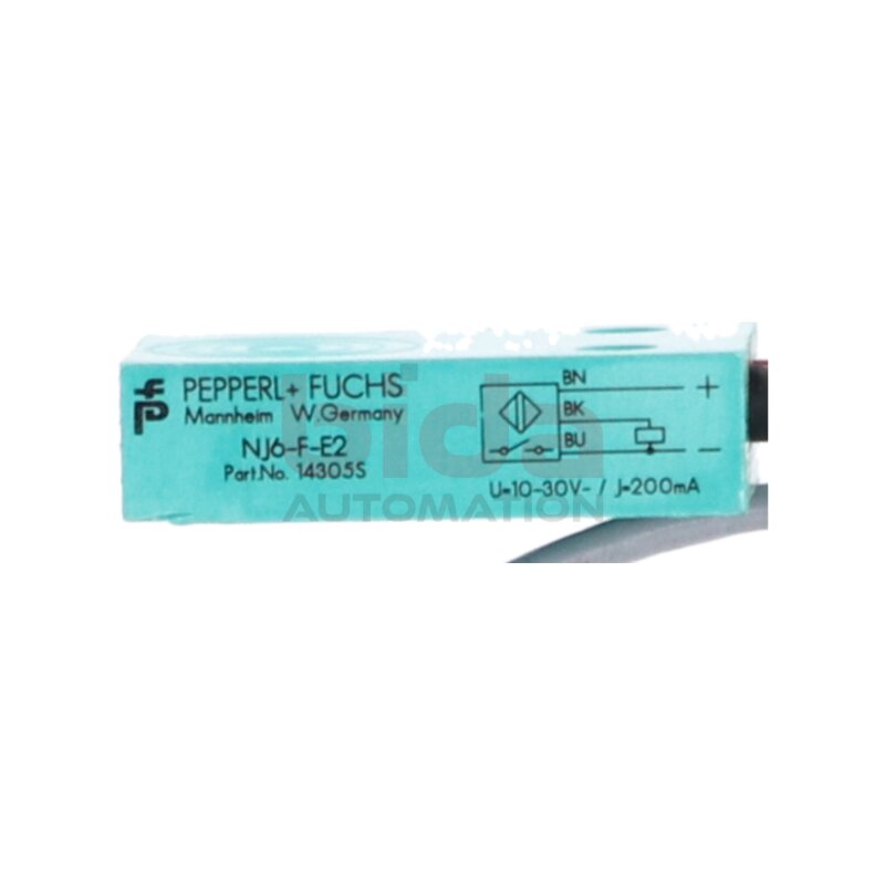 Pepperl+Fuchs NJ6-F-E2 (14305S) Induktiver Sensor Inductive Sensor 10-30V