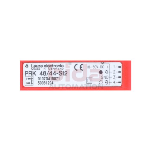Leuze electronic PRK 46/44-S12 Lichtschranke Photoelectric Barrier