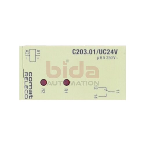 Comat Releco C203.01/UC24V Relais Relay 250V 6A