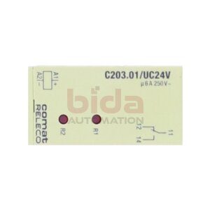 Comat Releco C203.01/UC24V Relais Relay 250V 6A
