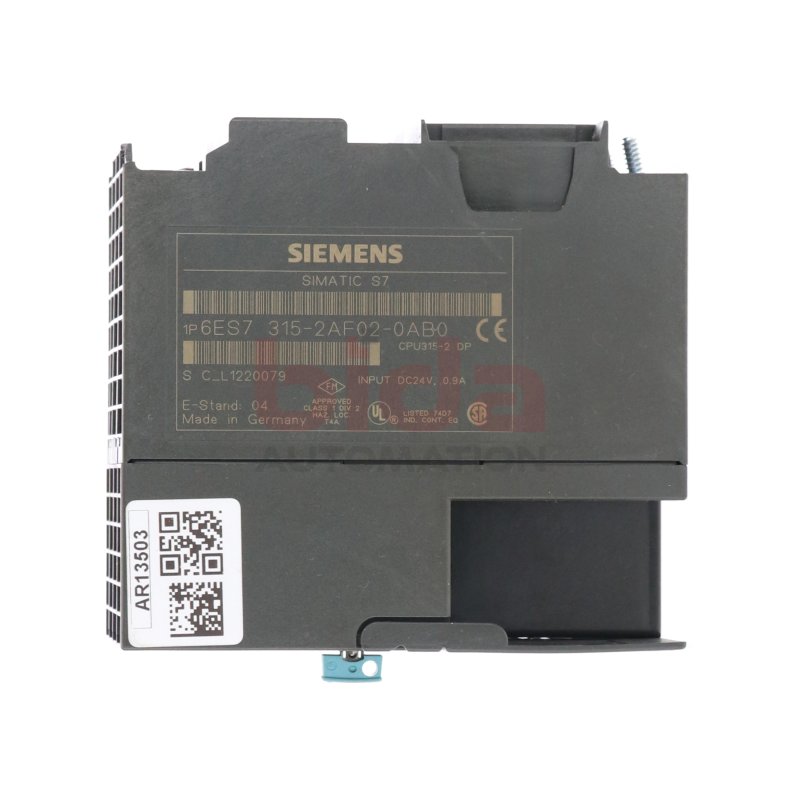Siemens 6ES7 315-2AF02-0AB0 / 6ES7315-2AF02-0AB0 Zentralbaugruppe Central assembly 24V 0,9A