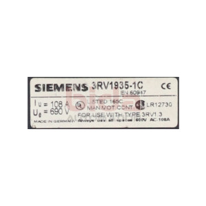 Siemens 3RV1935-1C / 3RV1 935-1C Sammelschiene Busbar...