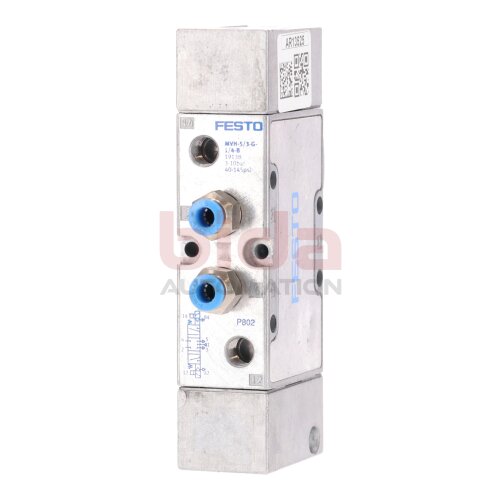 Festo MVH-5/3-G-1/4-B (19138) Magnetventil Solenoid Valve 3-10bar